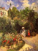 Camille Pissarro, The garden of Pontoise